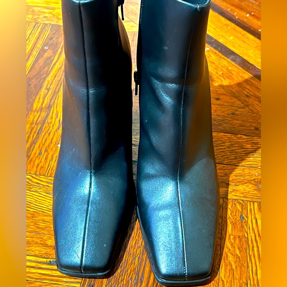 Mango Square Toe heels
